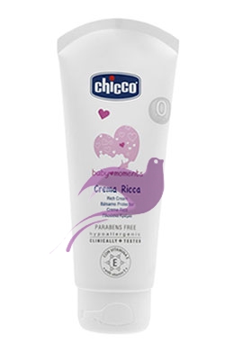 Chicco Linea Baby Moments Cura del Bambino Crema Ricca Idratante Corpo 100 ml