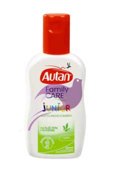 Autan Linea Family Care Junior Latte Delicato Insetto-Repellente 100 ml