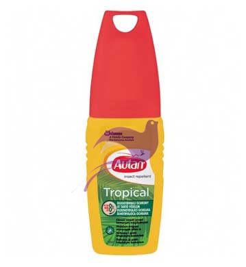Autan Linea Tropical Vapo Spray Delicato Insetto-Repellente 100 ml