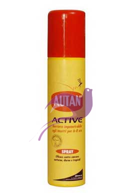 Autan Linea Active Spray Delicato Insetto-Repellente 100 ml