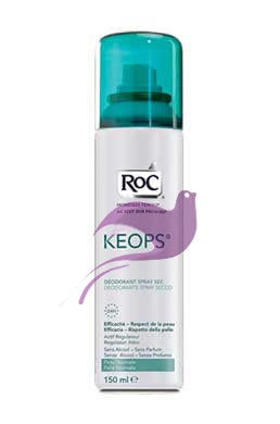 RoC Linea Deodoranti Keops Deodorante Spray Secco Senza Alcool 150 ml