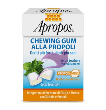 Apropos Linea Protezione Inverno Chewing Gum alla Propoli Gusto Spearmint