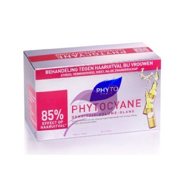 Phyto Linea Phytocyane Trattamento Rinforzante Anticaduta Capelli Donna 12 Fiale