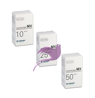 Menarini Diagnostics Linea Controllo Glicemia Glucocard MX 50 Strisce Reattive