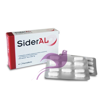 Pharmanutra Linea Vitamine Minerali SiderAl Ferro Liposomiale 20 Capsule