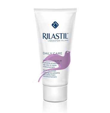 Rilastil Linea Daily Care Maschera Scrub Esfoliante Purificante Olio Jojoba 50ml