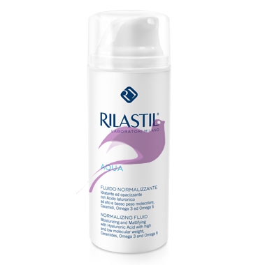 Rilastil Linea Aqua Idratazione Profonda Fluido Viso Normalizzante 50 ml