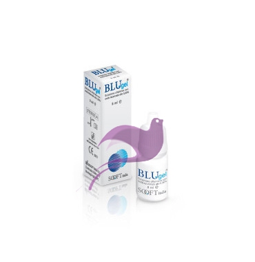 Sooft Italia Linea Salute degli Occhi Blu Gel Lacrime Collirio Flacone 8 ml