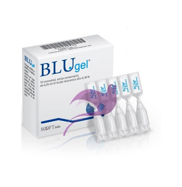 Sooft Italia Linea Salute degli Occhi Blu Gel A Collirio 15 Flaconcini Monodose