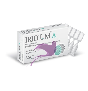 Sooft Italia Linea Salute degli Occhi Iridium A Collirio Protettivo 15Flaconcini