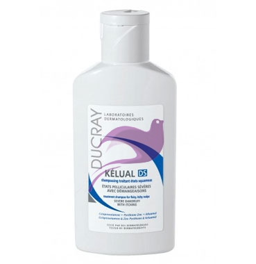 Ducray Linea Riequilibrante Kelual DS Shampoo Trattamento Forfora Grassa 100 ml