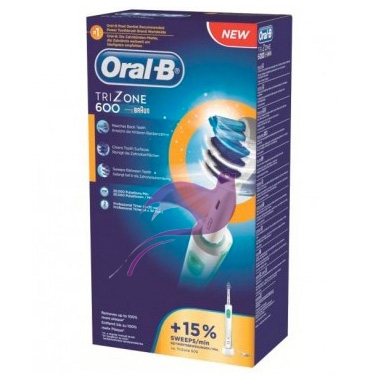 Oral-B Linea Igiene Dentale Quotidiana TriZone 600 Spazzolino Elettrico
