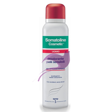 Somatoline Cosmetic Linea Uomo Deodorante Pelli Sensibili Spray 150 ml Offerta S