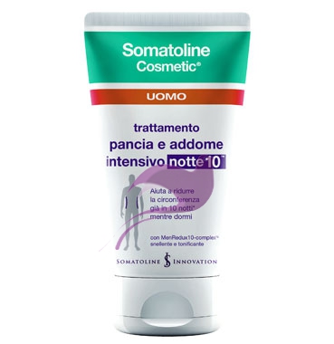 Somatoline Cosmetic Uomo Trattamento Pancia Addome Intensivo Notte10 150 ml