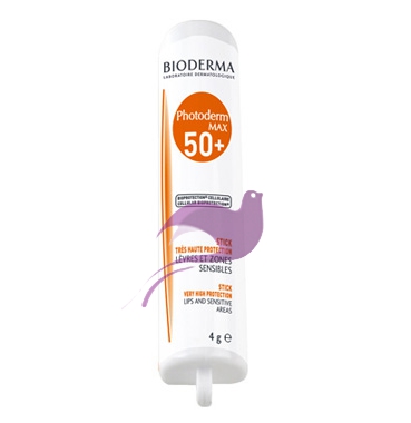 Bioderma Sole Linea Photoderm SPF50+ Max Stick Protettivo Pelli Intolleranti 4 g