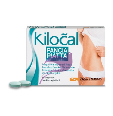 Kilocal Linea Intestino Sano Pancia Piatta Integratore Alimentare 15 Compresse