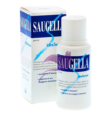 Saugella Linea Classica Blu Idraserum Detergente Intimo Delicato 200 ml