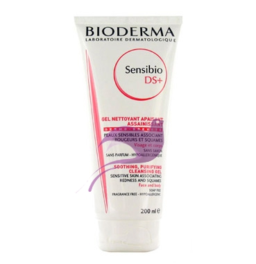 Bioderma Linea Sensibio DS+ Moussant Detergente Viso Anti-Irritazioni 200 ml