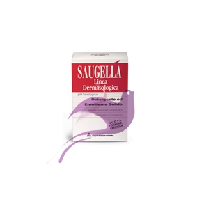 Saugella Linea Rossa Dermatologica Sapone Solido Detergente Idratante 100 g