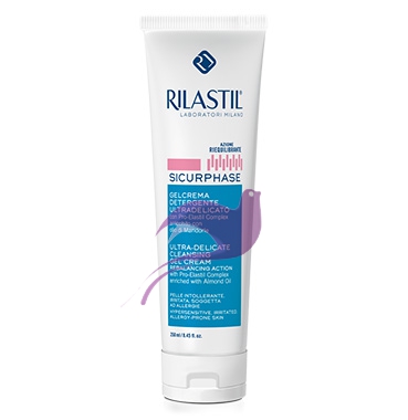 Rilastil Linea Sicurphase Pelli Sensibili Reattive Gel Crema Detergente 250 ml