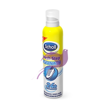 Scholl Linea Sudorazione Piedi Fresh Step Trattamento Deodorante Scarpe 150 ml