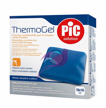 Pic Linea Medicazioni Thermogel Cuscino Caldo Freddo con Foderina 10x10 cm