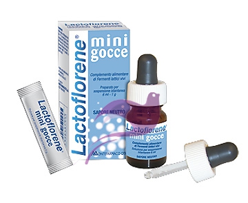 Lactoflorene Linea Fermenti Baby Integratore di Fermenti Lattici Mini Gocce 6ml