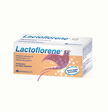 Lactoflorene Linea Fermenti Integratore di Fermenti Lattici 12 Flaconcini 10 ml
