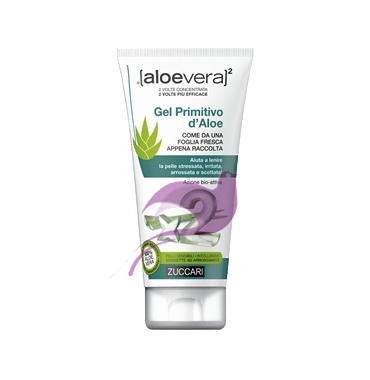 Zuccari Linea aloevera2 Gel Primitivo d'Aloe Lenitivo Pelle Stressata 100 ml