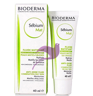 Bioderma Linea Sebium Mat Trattamento Opacizzante Pelli Miste e Grasse 40 ml