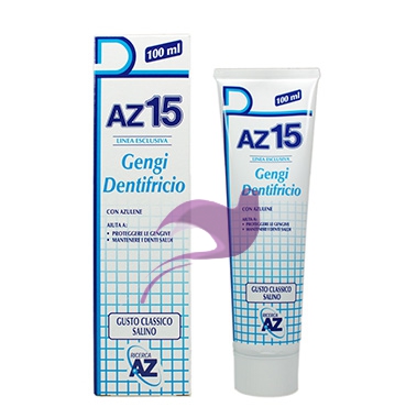 AZ Linea Igiene Orale AZ15 Gengi Dentrificio Protezione Gengive Classico 100 ml