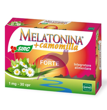 Sofar Linea Sonno e Relax Melatonina Forte Integratore Alimentare 30 Compresse