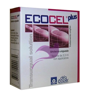 Difa Cooper Linea Unghie Sane ECOCEL Plus Idrolacca Ungueale Indurente 3,3 ml