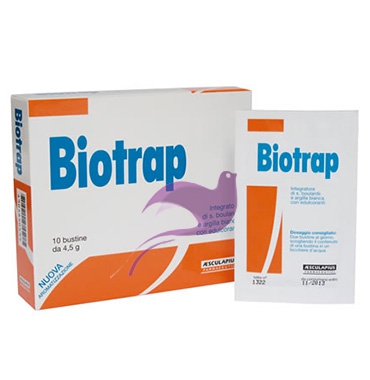 Aesculapius Linea Intestino Sano Biotrap Integratore Alimentare 10 Buste