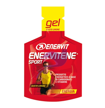 Enervit Sport Linea Energia Enervitene 1 Gel Pack 25 ml Gusto Limone