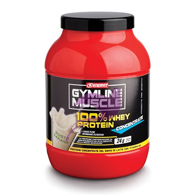 Enervit Sport Linea Gymline Muscle Whey Protein Concentrate 700 g Banana
