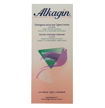 Alkagin Linea Intima Dermatologica Detergente Attivo Anti-Microbico 250 ml