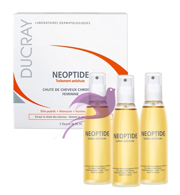 Ducray Linea Fortificante Neoptide Trattamento Anticaduta Capelli 3 Fiale 30 ml