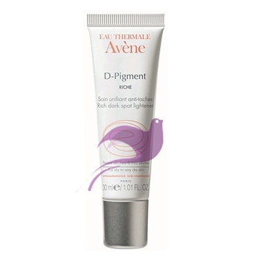 Avene Linea D-Pigment Anti-Macchie Crema Ricca Pelli Secche Molto Secche 30 ml