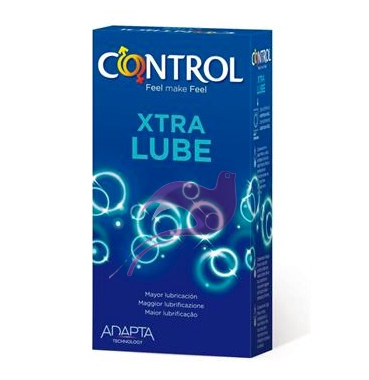 Control Linea Contraccezione Protezione 6 Profilattici Adapta Extra Lube