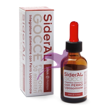 Junia Pharma Linea Vitamine Minerali SiderAl Ferro Liposomiale Gocce 30 ml
