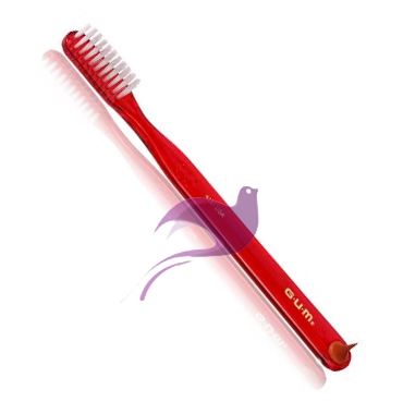 GUM Linea Igiene Dentale Quotidiana Classic 410 Spazzolino Medio Compatto
