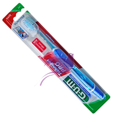 GUM Linea Igiene Dentale Quotidiana Technique Pro 525 Spazzolino Morbido Compatt