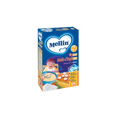 Mellin Linea Svezzamento Creme di Cereali Mais e Tapioca 4-36 Mesi 250 g