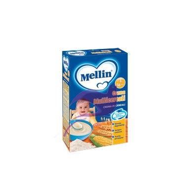 Mellin Linea Svezzamento Creme di Cereali Multicereali 4-36 Mesi 250 g