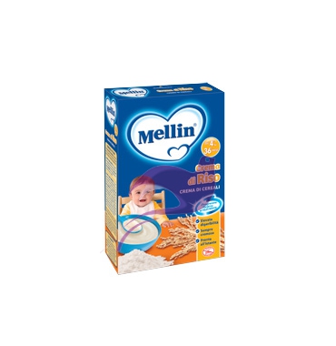 Mellin Linea Svezzamento Creme di Cereali Riso 4-36 Mesi 250 g
