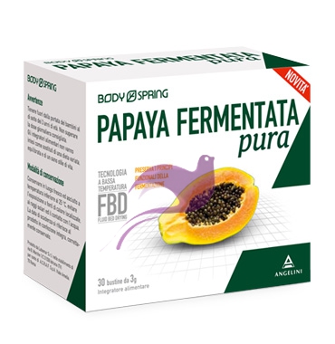 Body Spring Linea Benessere Energia Papaya Fermentata Pura 30 Buste