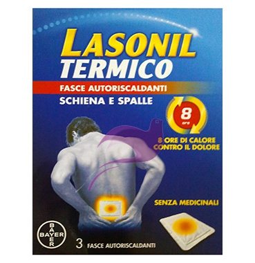 Bayer Linea Salute e Benessere Lasonil Termico 3 Fasce Schiena Spalle