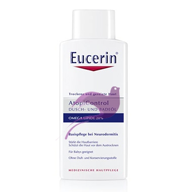 Eucerin Linea AtopiControl Olio Detergente Doccia Lenitivo Pelli Atopiche 400 ml