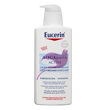 Eucerin Linea AQUAporin Active Trattamento Rinfrescante Rich Pelli Secche 400ml